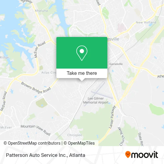 Patterson Auto Service Inc. map