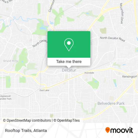 Rooftop Trails map