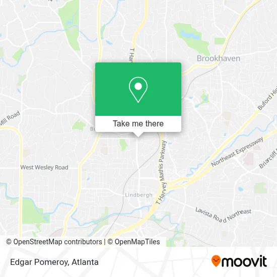 Edgar Pomeroy map