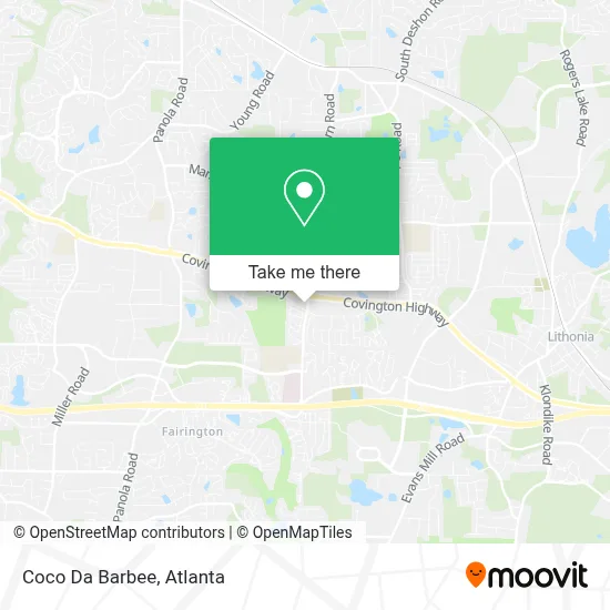 Coco Da Barbee map