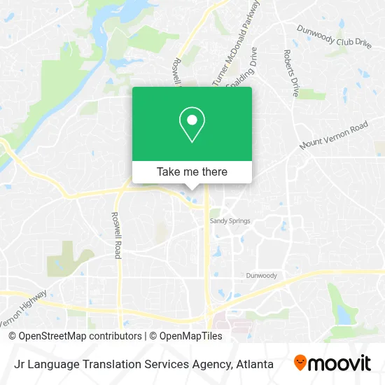 Jr Language Translation Services Agency map