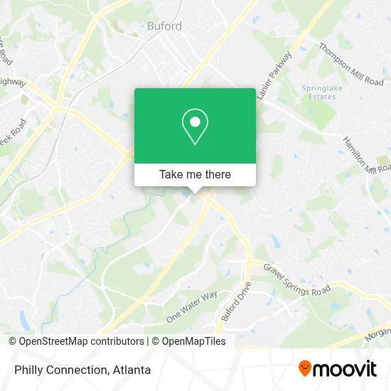 Philly Connection map