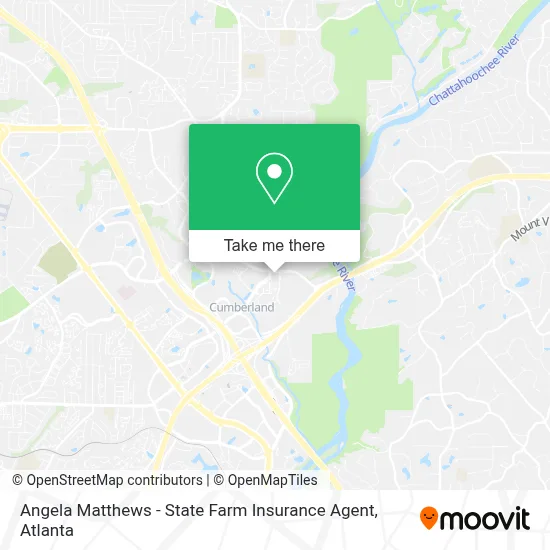 Angela Matthews - State Farm Insurance Agent map