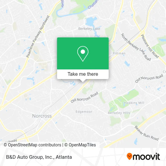 B&D Auto Group, Inc. map