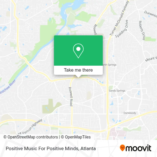 Positive Music For Positive Minds map