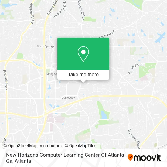 New Horizons Computer Learning Center Of Atlanta Ga map