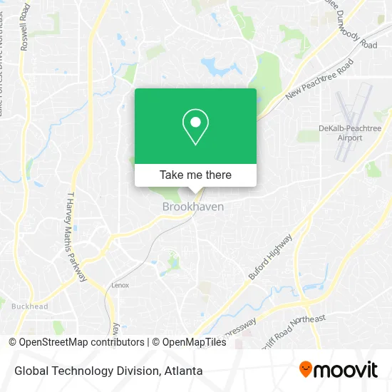 Global Technology Division map