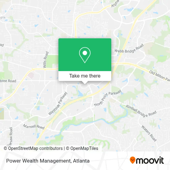 Power Wealth Management map