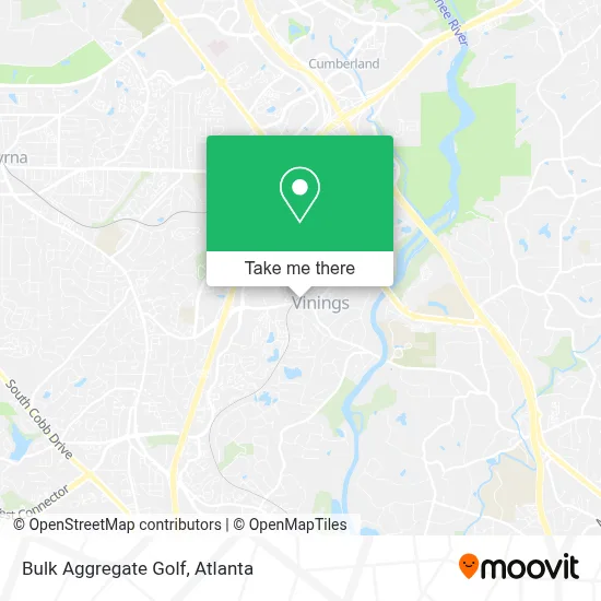 Bulk Aggregate Golf map