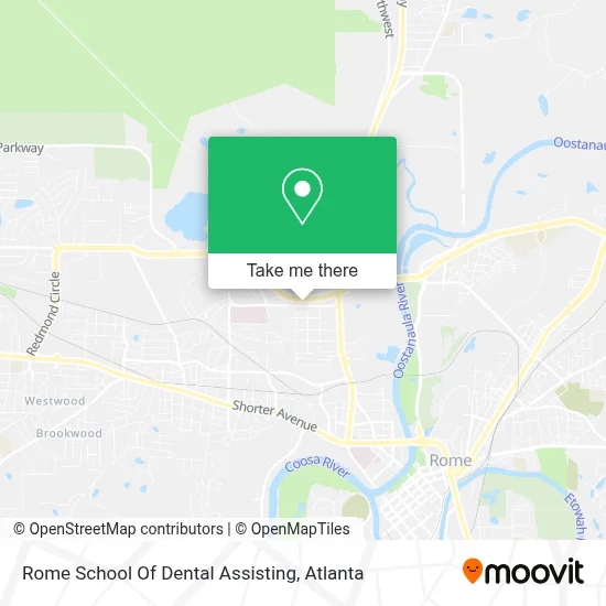 Rome School Of Dental Assisting map