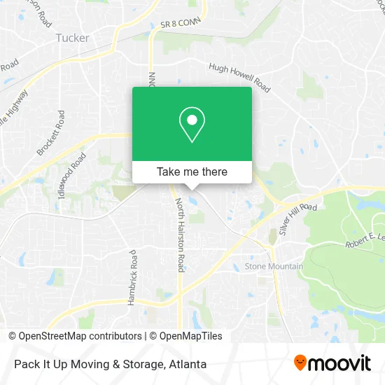 Pack It Up Moving & Storage map