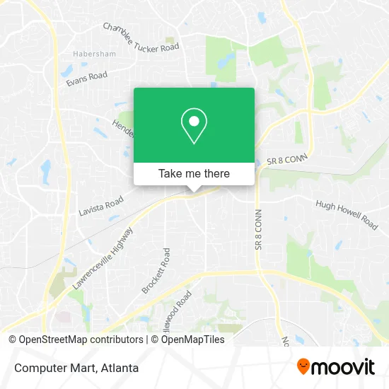 Computer Mart map
