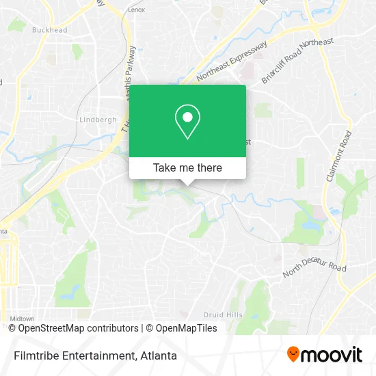 Filmtribe Entertainment map