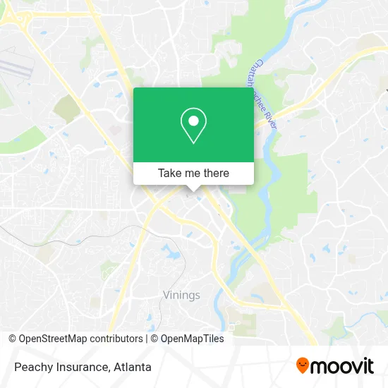 Peachy Insurance map