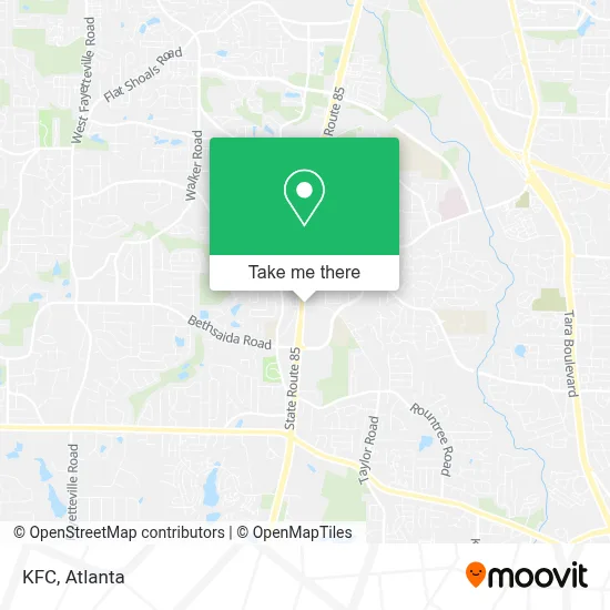 Kfc map