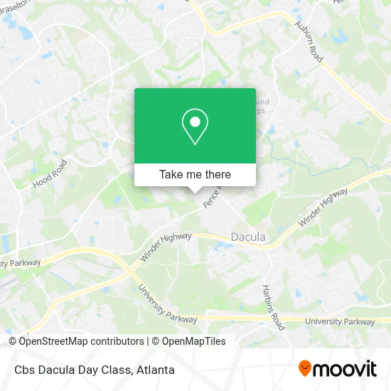 Cbs Dacula Day Class map