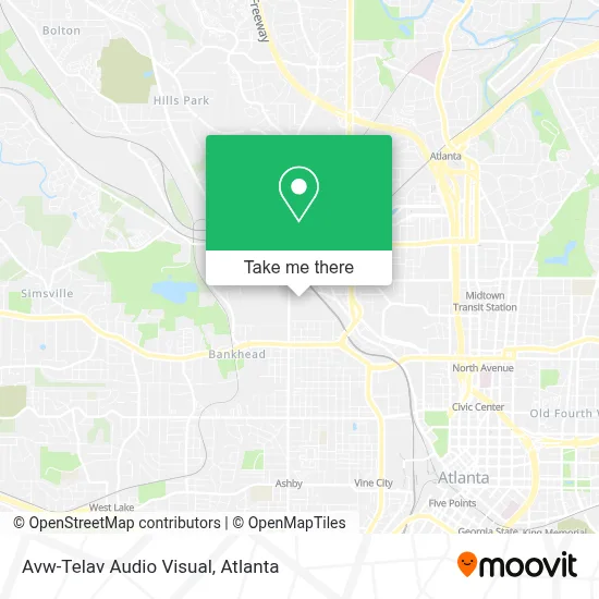 Avw-Telav Audio Visual map