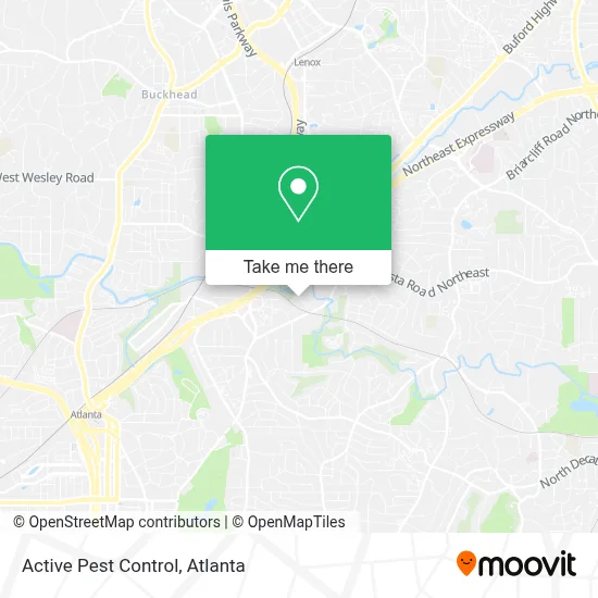 Active Pest Control map