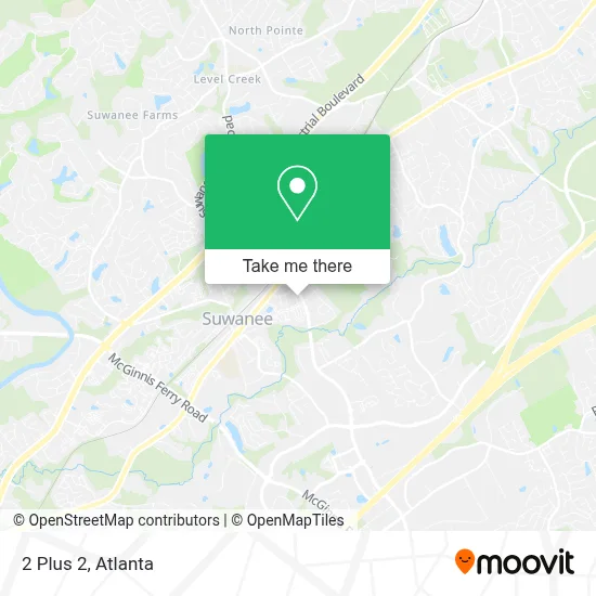 2 Plus 2 map