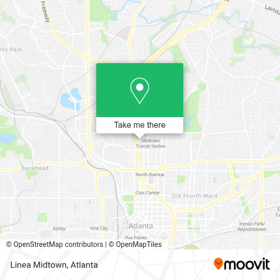 Linea Midtown map