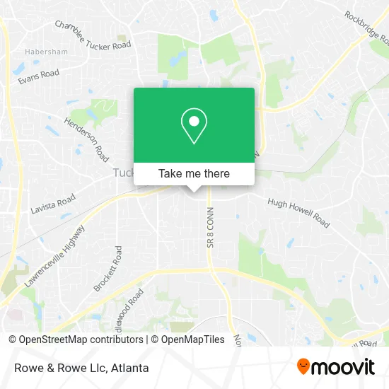 Rowe & Rowe Llc map