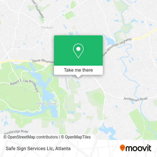 Safe Sign Services Llc map