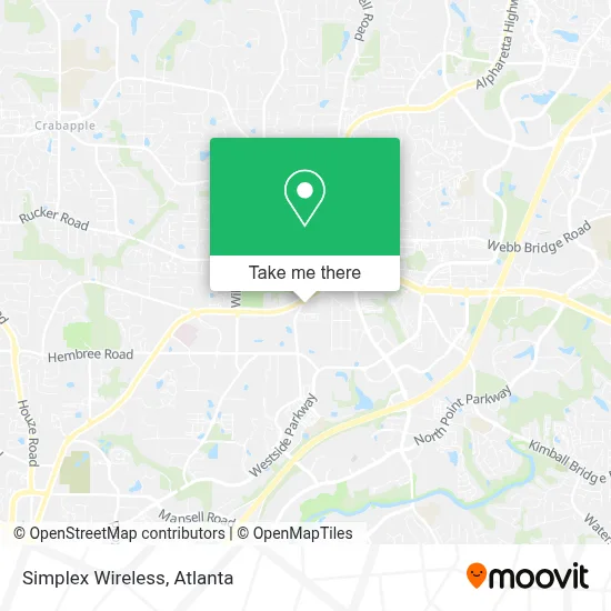 Simplex Wireless map