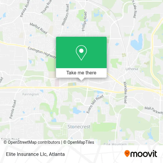 Elite Insurance Llc map