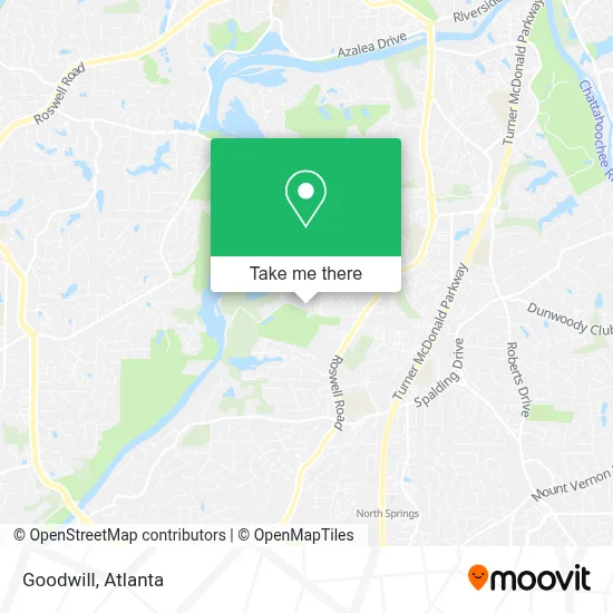 Goodwill map