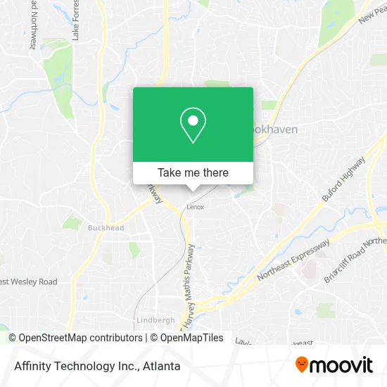 Affinity Technology Inc. map
