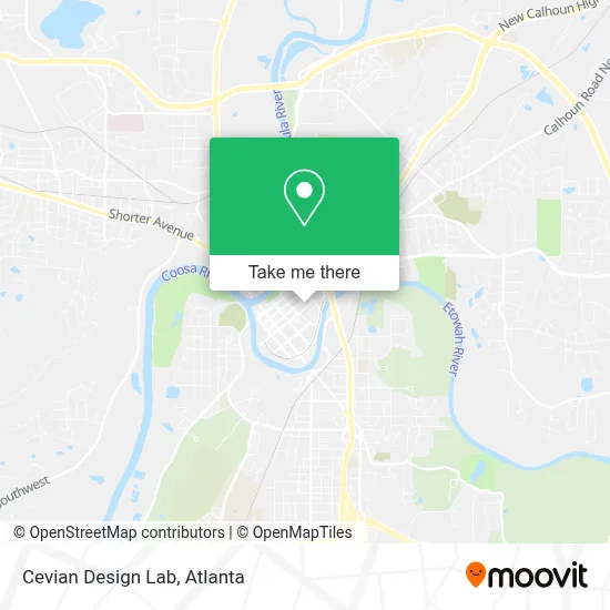 Cevian Design Lab map