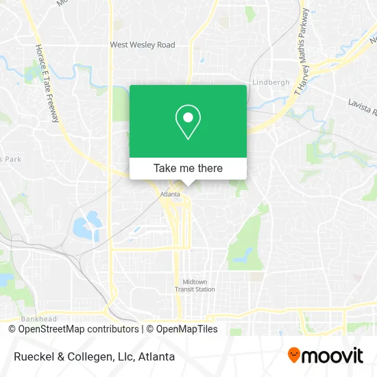 Rueckel & Collegen, Llc map