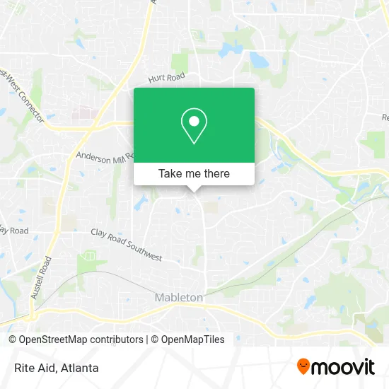Rite Aid map