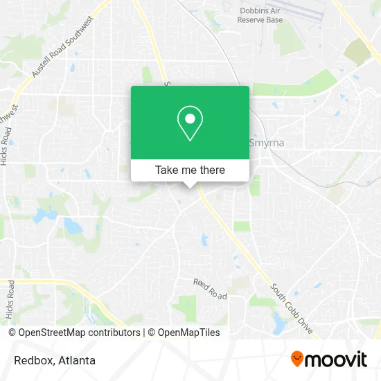 Redbox map