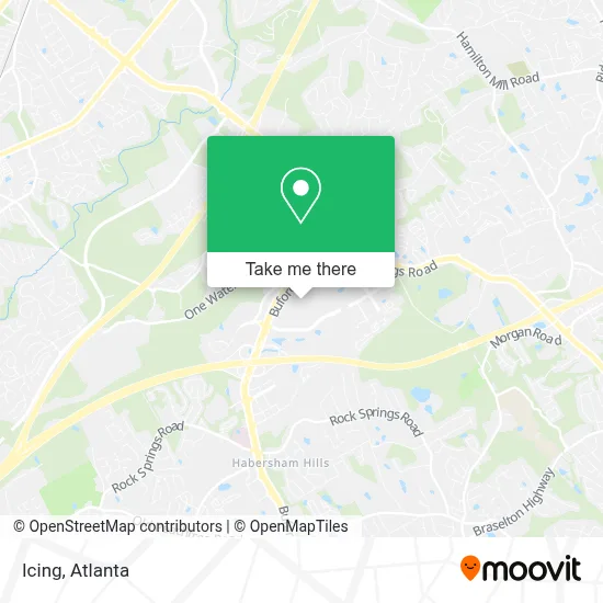 Icing map