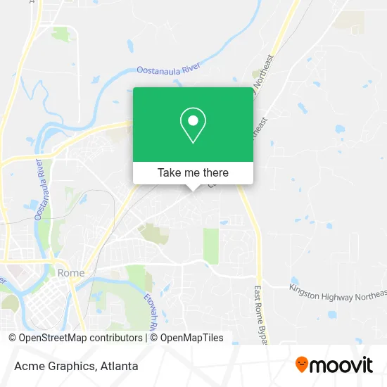 Acme Graphics map