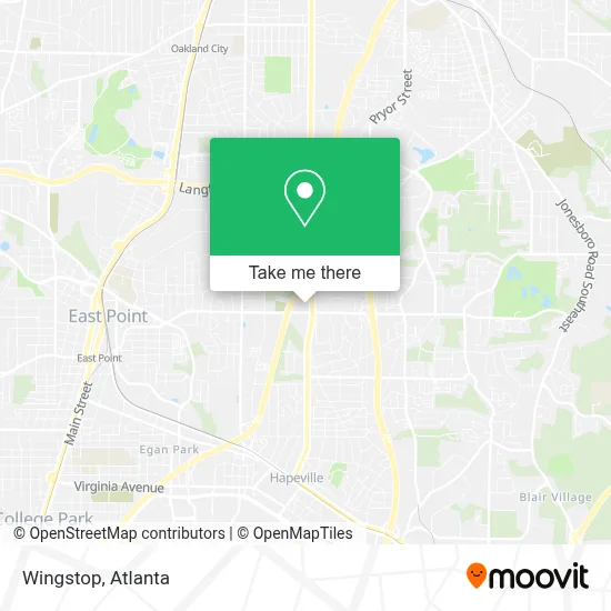 Wingstop map