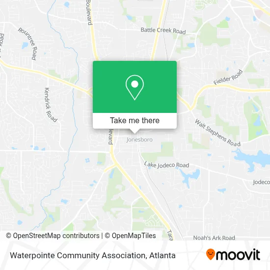 Waterpointe Community Association map