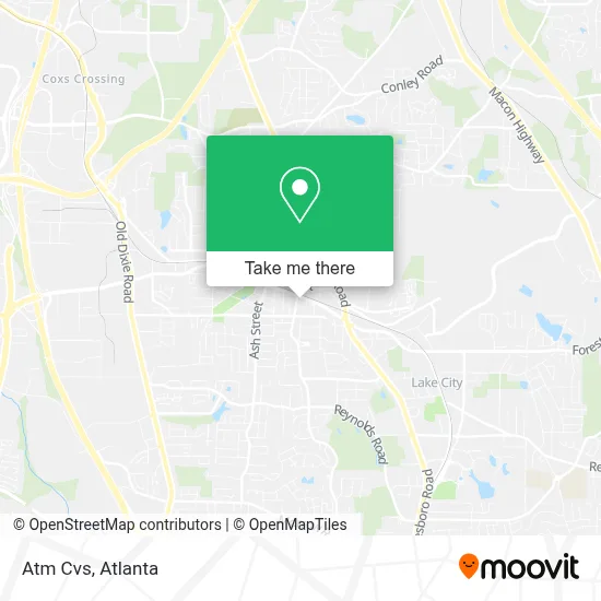 Atm Cvs map