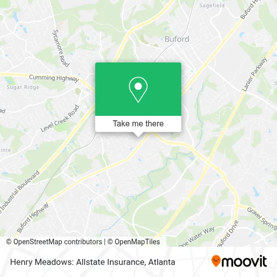 Henry Meadows: Allstate Insurance map