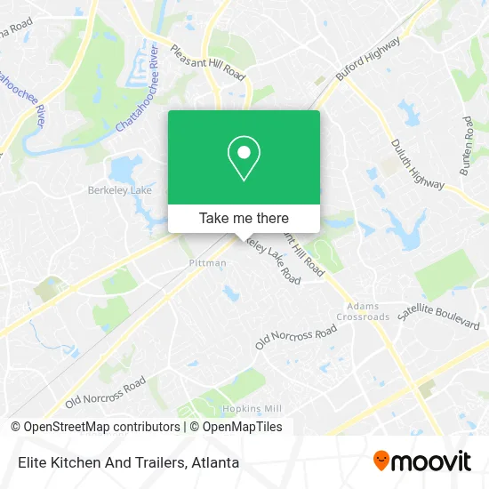 Elite Kitchen And Trailers map