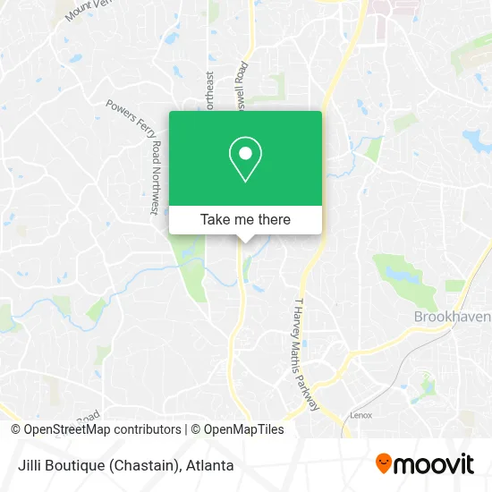 Jilli Boutique (Chastain) map