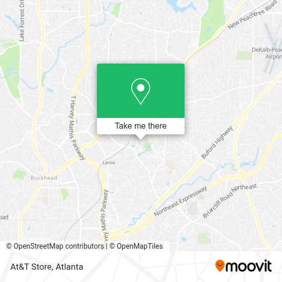 At&T Store map