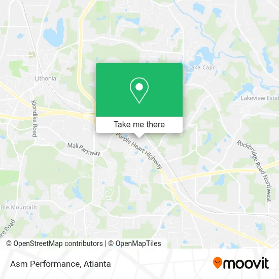 Asm Performance map