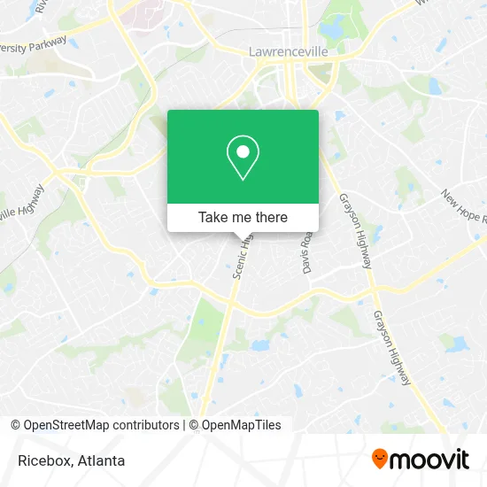 Ricebox map