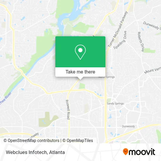 Webclues Infotech map