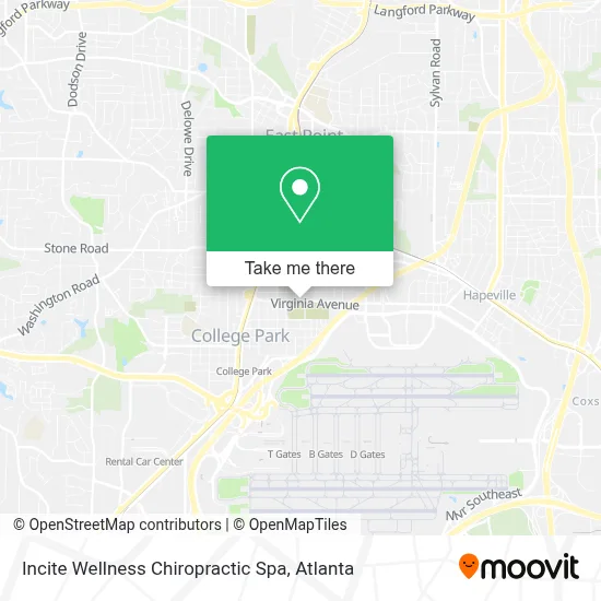 Incite Wellness Chiropractic Spa map
