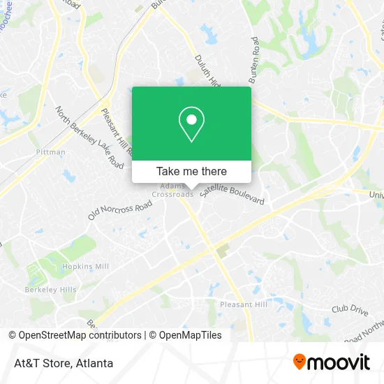 At&T Store map