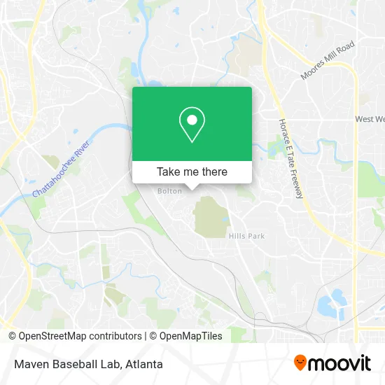 Maven Baseball Lab map