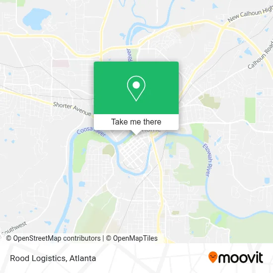 Rood Logistics map